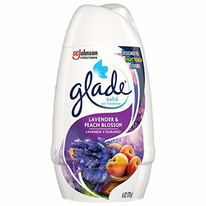 Picture of Glade Solid Air Freshener, 6 Ounce (Pack of 1), Lavender & Peach Blossom