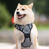 Picture of PoyPet No Pull Dog Harness, [Release on Neck] Reflective Adjustable No Choke Pet Vest with Front & Back 2 Leash Attachments, Soft Control Training Handle for Small Medium Large Dogs(Houndstooth,M)