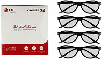 Picture of LG Cinema 3D Glasses AG-F310 2012 New Model 2 pairs Black