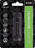 Picture of Corsair Flash Survivor Stealth 64GB USB 3.0 Flash Drive, Black (CMFSS3B-64GB)