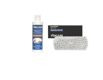 Picture of Xikar Humidification Kit - 250ct Humidifier, 8oz Solution