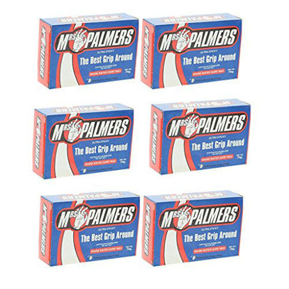 Picture of Mrs. Palmers Warm Water Surfboard Wax 6 Pack