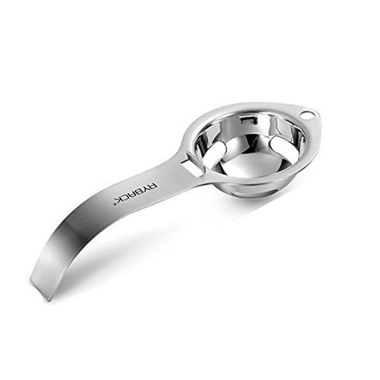 Picture of RYBACK Stainless Steel Egg White Yolk Filter Separator Cooking Tool Dishwasher Safe Chef Kitchen Gadget