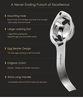 Picture of RYBACK Stainless Steel Egg White Yolk Filter Separator Cooking Tool Dishwasher Safe Chef Kitchen Gadget