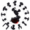 Picture of iSaddle Dash Cam Suction Mount - Windshield & Dashboard Suction Cup Mount Holder/w Various Joints for Yi/Rexing/Falcon/Old Shark/VANTRUE/KDLINKS/WheelWitness/.(99% On-Dash Cameras Suitable)
