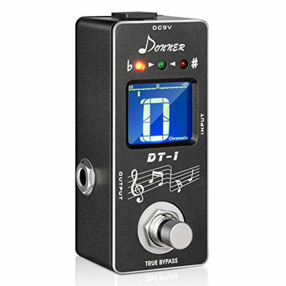 Picture of Donner Dt-1 Chromatic Guitar Tuner Pedal True Bypass
