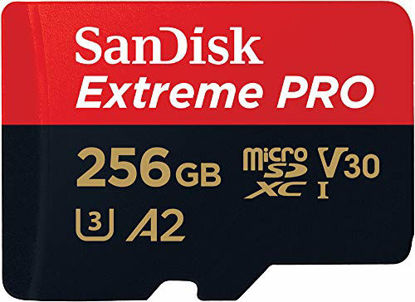 Picture of SanDisk Extreme Pro Micro SDXC UHS-I U3 A2 V30 Memory Card (256GB)