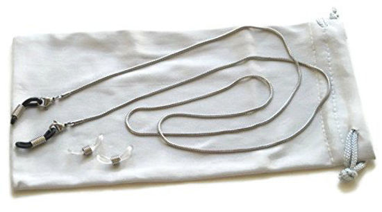 Picture of Metal Eyeglass Chain and Sunglass Holder by Silk Rose - Stainless Steel Cord/Neck Strap