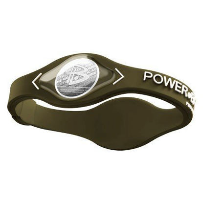 Picture of Power Balance-The Original Performance Wristband (Brown/White, Large)