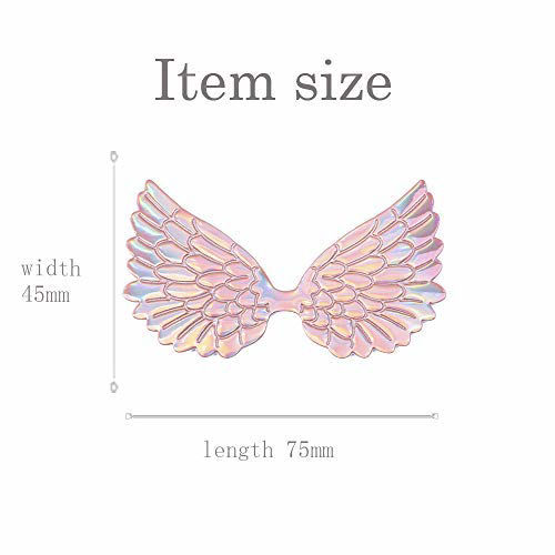 GetUSCart- David Angie Laser Angel Wing Fabric Embossed 60 Pcs ...