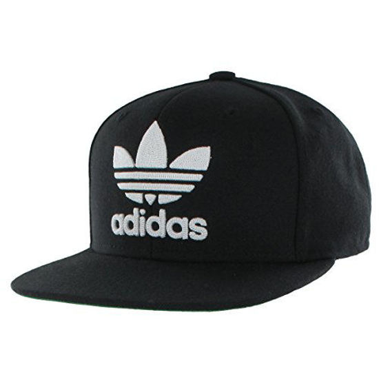 Picture of adidas Men's Standard Originals Trefoil Chain Snapback, Black/White, One Size