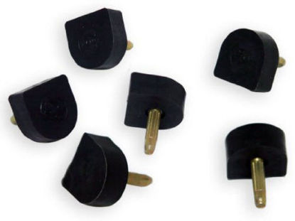 Picture of 6 Heel Tip Replacement Dowels Lifts 13,15,17mm by supertap