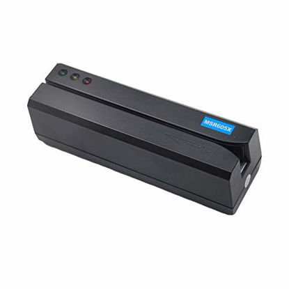 Picture of Deftun Card Reader Writer USB Swipe Encoder 3 Tracks MSR605X