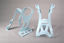 Picture of Soma Oppy XX 2-Strap Toe Clips Light Blue L/XL Pair Track Fixed Road Bike