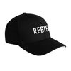 Picture of Resist Embroidered Flexfit Adult Cool & Dry Piqué Mesh Cap Hat - [Black]