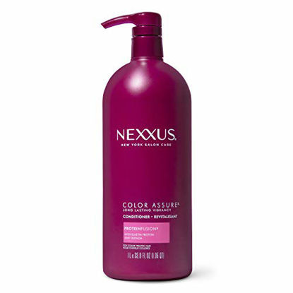 Picture of Nexxus Hair Color Assure Conditioner For Color Treated Hair with ProteinFusion, Color Hair Conditioner 33.8 oz