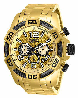 Picture of Invicta Men's Pro Diver Quartz Watch with Gold Tone Stainless Steel Strap, 26 (Model: 25854)