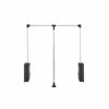 Picture of Rev-A-Shelf CPDR-2635 26 to 35 Inch Adjustable Side Mounted Pull Down Closet Rod with Telescoping Handle and Mounting Hardware, Chrome