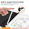 Picture of Fintie Rotating Case for iPad Air (3rd Gen) 10.5" 2019 / iPad Pro 10.5" 2017 - 360 Degree Rotating Stand Protective Cover with Built-in Pencil Holder, Auto Sleep / Wake (Black)