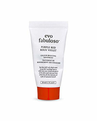 Picture of EVO Fabuloso Purple Red Color Intensifying Conditioner, 1.1 Fl Oz, Travel Size