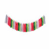 Picture of Fonder Mols Watermelon Party Tassel Garland DIY Kit Balloon Tail Tassels Melon Birthday Summer Party Decorations(Pack of 30, Coral Fuchsia Green Pink Polka) A24