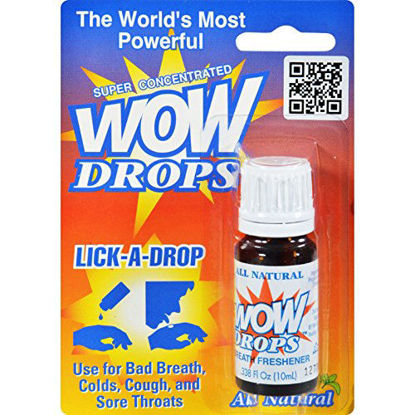Picture of WOW Drops Breath Freshener, 0.338 Fl oz (Pack of 2)