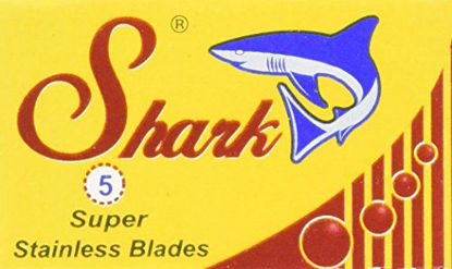 Picture of 50 Shark Super Stainless Double Edge Safety Razor Blades