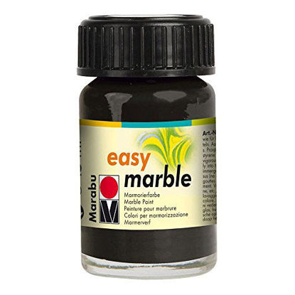 Picture of Marabu Easy Marble 073 Black 15ml