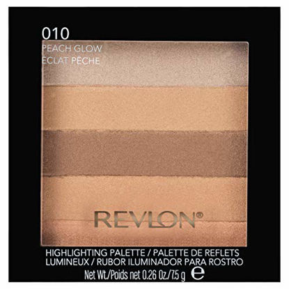 Picture of Revlon Highlighting Palette, Peach Glow, 0.26 Ounce