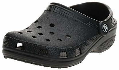 Picture of Crocs Unisex Classic Clog | Water Comfortable Slip On Shoes, Black, 6 US Men