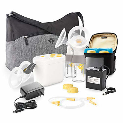 Picture of New Medela Pump in Style with MaxFlow, Electric Breast Pump Closed System, Portable Breastpump, 2020 Version
