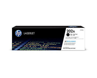 Picture of HP 202A | CF500A | Toner Cartridge | Works with HP LaserJet Pro M254, M281cdw, M281dw | Black