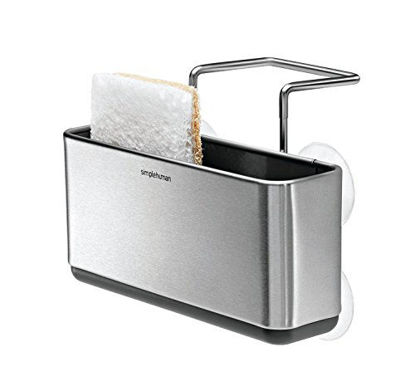 Picture of simplehuman Slim Sink Caddy, Brushed Stainless Steel