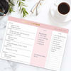 Picture of Sweetzer & Orange Weekly To Do List Notepad. Pink Gold Weekly Planner Pad with Daily Planner Agenda Squares. 7x10 Day Planner 2020 2021 - Student Planner, Work Planner and Checklist Note Pad.