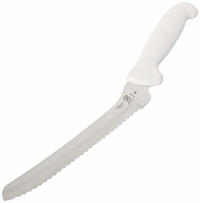 Picture of Mercer Culinary M18135 Serrated Bread Knife, White