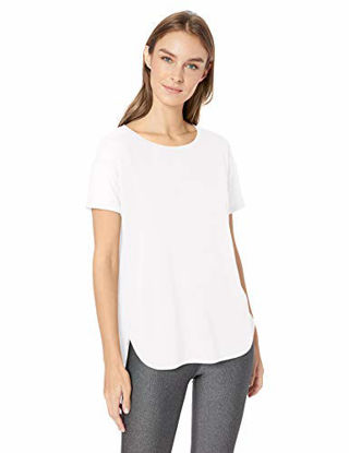 Picture of Amazon Essentials Women's Studio Relaxed-Fit Lightweight Crewneck T-Shirt, -white, X-Large