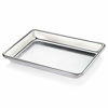 Picture of New Star Foodservice 33977 Commercial-Grade 18-Gauge Aluminum Sheet Pan/Bun Pan, 9 2/3" W x 6 2/3" L x 1" H (1/8 size)