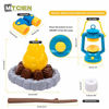 Picture of MITCIEN Kids Camping Play Tent with Toy Campfire / Marshmellow /Fruits Toys Play Tent Set for Boys Girls Indoor Outdoor Pretend-Play Game
