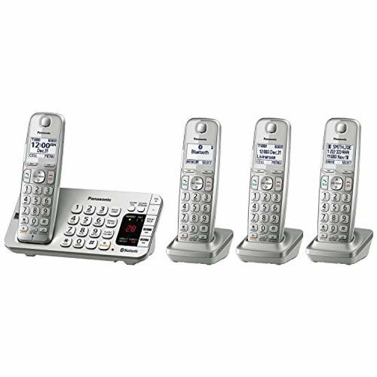 GetUSCart Panasonic Link2Cell Bluetooth Cordless DECT 6.0 Expandable