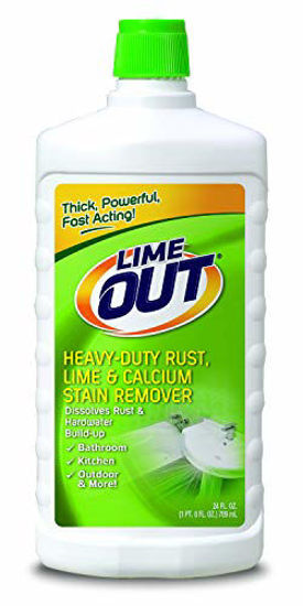 Picture of Lime OUT Heavy-Duty Rust, Lime & Calcium Stain Remover, Multi Purpose Cleaner, 24 Ounce,