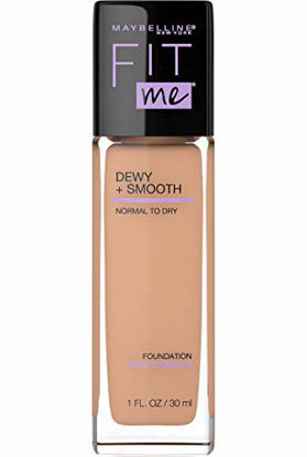 Picture of Maybelline New York Fit Me Dewy + Smooth Foundation, Natural Buff, 1 Fl. Oz (Pack of 1) (Packaging May Vary)
