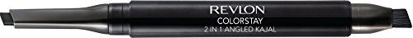 Picture of ColorStay 2-in-1 Angled Kajal Eyeliner, Waterproof Eye Makeup with Smudge Brush for Smokey Eyes, Graphite (104), 0.01 oz