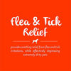 Picture of TropiClean Neem & Citrus Flea & Tick Relief Shampoo for Dogs, 20oz - Soothing Relief from Flea & Tick Irritations, Made in the USA