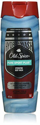 Picture of Old Spice Hydro Wash Body Wash Hardest Working Collection Pure Sport Plus 16 Oz, 0.9 Pound