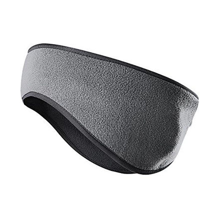 Picture of Fleece Ear Warmers Muff Winter Headband for Men Women Running Yoga Skiing Riding