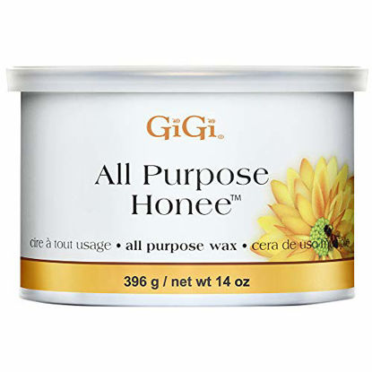 Picture of GiGi All Purpose Honee Hair Removal Soft Wax for All Skin and Hair Types, 14 oz