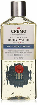 Picture of Cremo Inc Cremo Blue Cedar & Cyprus Body Wash - 16oz, 16 Oz