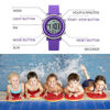 Picture of Kids Digital Sport Waterproof Watch for Girls Boys, Kid Sports Outdoor LED Electrical Watches with Luminous Alarm Stopwatch Child Wristwatch