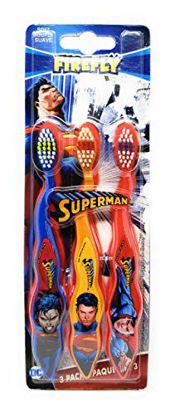 Picture of Firefly Superman Toothbrushes, 3-Pack