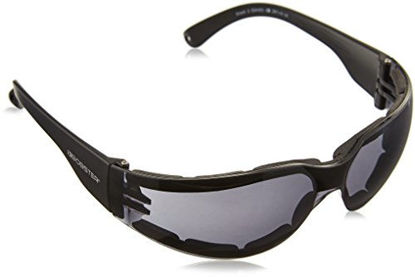 Picture of Bobster ESH301 Shield 3 Sunglasses, Black Frame/Anti-fog Smoked Lens